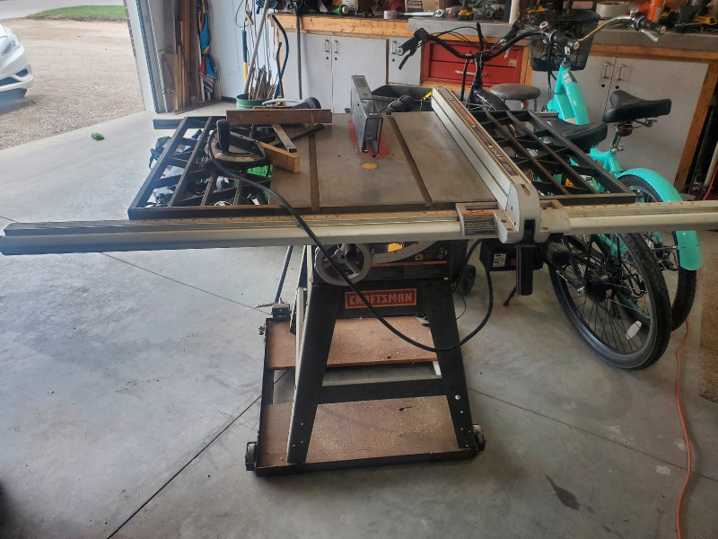 Tablesaw by craftsman Power Tools Woodstock Kijiji
