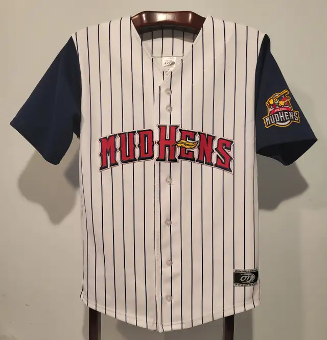OT SPORTS TOLEDO MUD HENS BASEBALL JERSEY SMALL in Baseball & Softball in City of Toronto - Image 2
