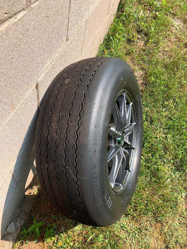 4 - 15 inch Enkei Rims and Drag Radials in Tires & Rims in Kingston - Image 3