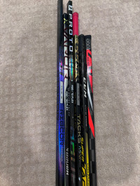 Various hockey sticks for sale (right handed)