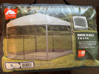 Canopy mesh curtain never used