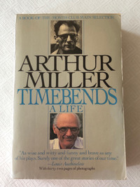  Arthur Miller: Timebends: a life, softcover book