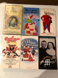 VHS Christmas Movies 