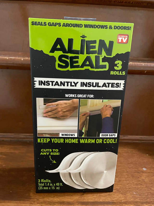 Alien Seal pour isoler les portes et fenêtres  dans Portes, fenêtres et moulures  à Ville de Montréal
