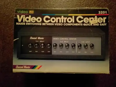 Vintage Video Control Center, View more