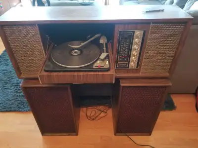 antique record player, View more
