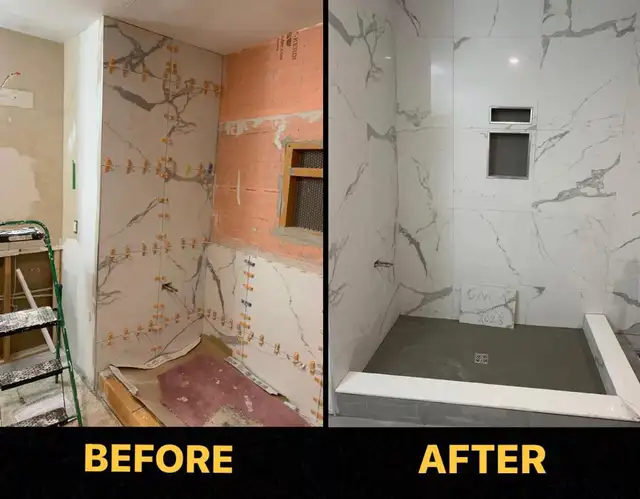 Professional tile installation and bathroom renovation62864357169411123