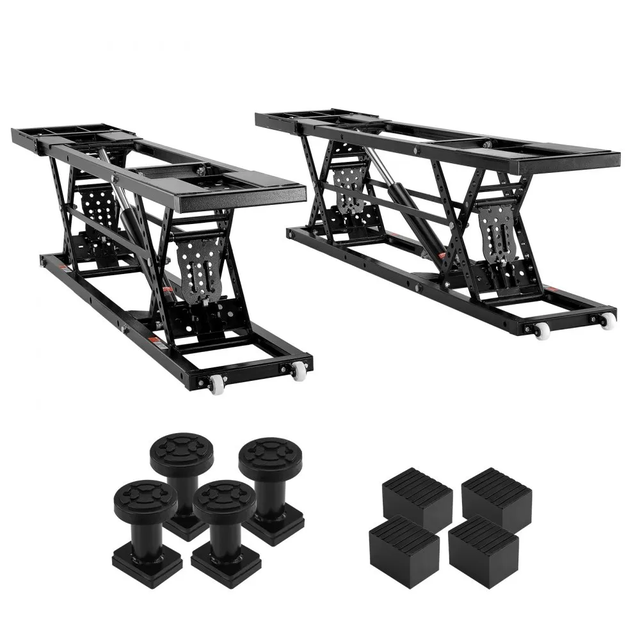 Portable Quick Lift – 7,000 LB Low-Profile Car Lift – 110V – Bra
