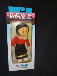 Rare Popeye Olive Oyl Toy Toons Stuffed Figure - 1988