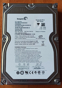 Seagate ST3500320NS 500GB SATA HDD