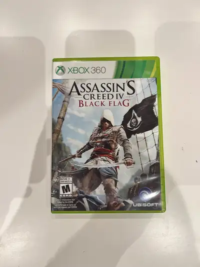 Xbox 360 Assassin's Creed Black Flag and Assassins Creed 3, View more