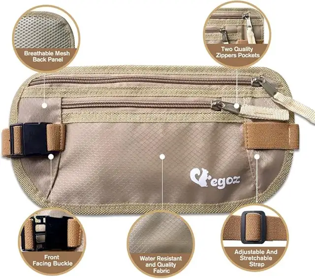 Travel Gear Money Belt in Women's - Bags & Wallets in Kitchener / Waterloo - Image 3