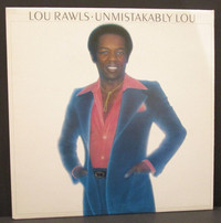 LOU RAWLS "UNMISTAKABLY LOU" VINYL LP