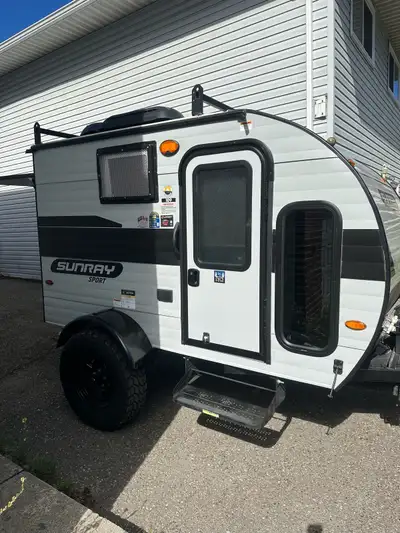 2025 Sunray Sport 109 Off road package. Rear outside kitchen with Fridge, Stove, microwave, sink and...