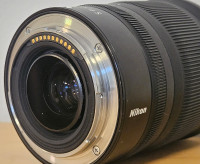 Nikon Z  24-70 f4 S lens, scratch on front element