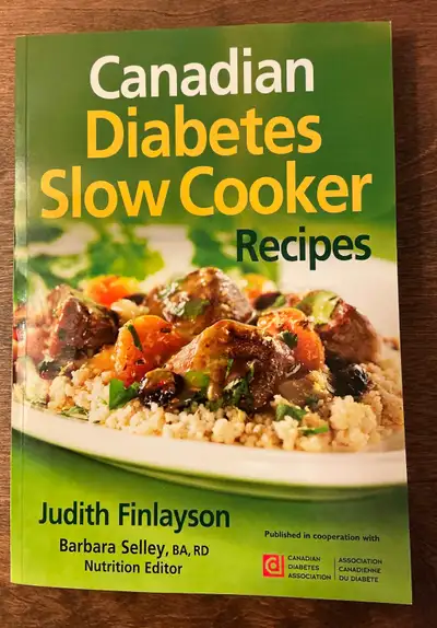 NEWBook-Canadian Diabetes Slow Cooker/Crock Pot Recipes, View more