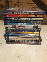 Kids movies Blu ray DVDs