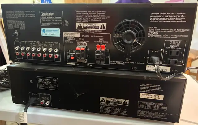 Technics stereo equipment set (speakers and more) in Stereo Systems & Home Theatre in Mississauga / Peel Region - Image 4