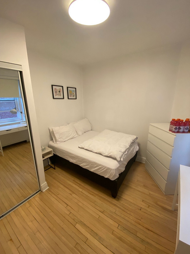 Lease Transfer - Furnished Private Room  (shared apartment) dans Locations temporaires  à Ville de Montréal