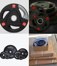 Olympic weight plates : steel or rubber coated 