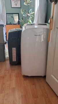 Two freestanding air conditioners