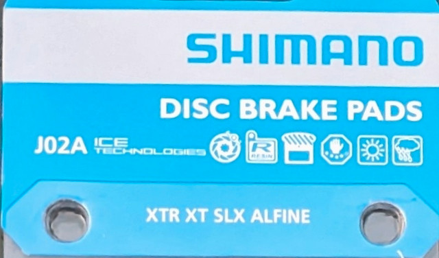 Shimano brake pads J02A Resin  dans Châssis et pièces  à Longueuil/Rive Sud - Image 3