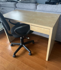 Bureau et chaise 