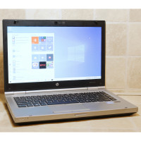HP 8470p Laptop Computer i5 Webcam DVDRW 4GB RAM 320GB HDD 14"
