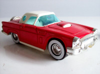 BUDDY L 1957 FORD THUNDERBIRD DIECAST AND PLASTIC MADE IN 1980