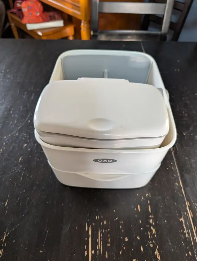 OXO Tot Portable Diaper Caddy Organizer with Wipes Dispenser