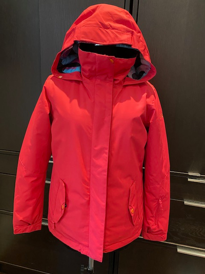 Girls Roxy coral color winter ski jacket (age 12) like new, View more
