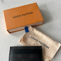 Louis Vuitton Double Cardholder in Monogram Eclipse