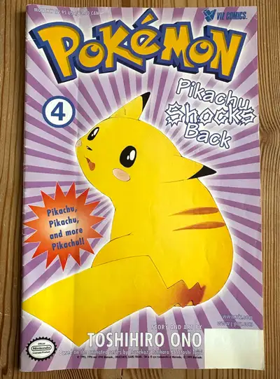 Pokémon: Pikachu Shocks Back Issue #4 (VIZ Comics, 1999), View more