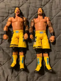 2013 mattel WWE Jimmy Uso and Jey Uso Wrestling Figures
