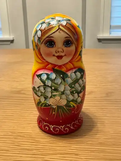 Brand new. Purchased from the Kalyna - Russian store in Toronto by Bathurst and Steeles in Thornhill...