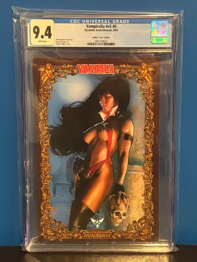 Vampirella #6 Hughes "Icon" Edition 1:60 Incentive CGC 9.4, View more