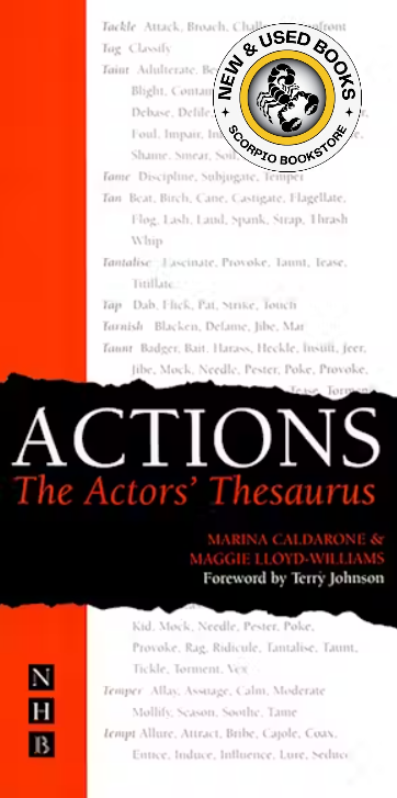Actions: The Actor's Thesaurus By Marina Caldarone 9781854596741 Text 289-654-5330 if you have any q...
