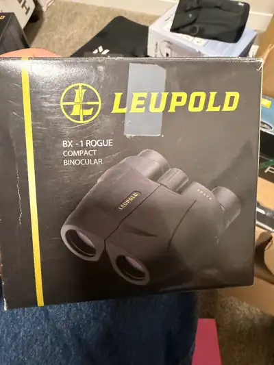 I'm selling a pair of used Leupold BX-1 Rogue compact binoculars, offering 10x magnification with 25...