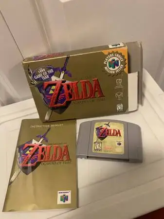 Legend of Zelda: Ocarina of Time (Nintendo 64, 1998) N64 CIB Com, View more
