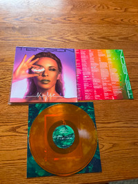 Kylie Minogue - 'Tension' Orange Vinyl LP