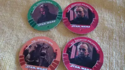 DARTH MAUL # 11 STAR WARS EPISODE 1 GAME MEDALLION $10.00, View more