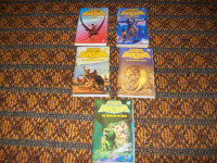The Martian Tales of Edgar Rice Burroughs  lot of 5 book DEL REY