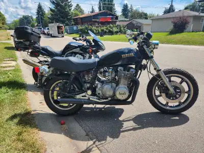 1980 Yamaha XS1100 Standard/Touring Have the full vetter fairing and original hard bags available an...
