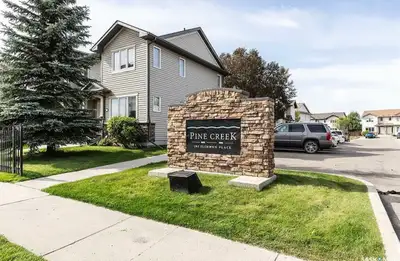 Available end of June 2026. 3-bedroom condo for rent at 303 Slimmon Place in Saskatoon (Lakewood). T...