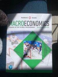 100%  new textbook  “Macroeconomics“