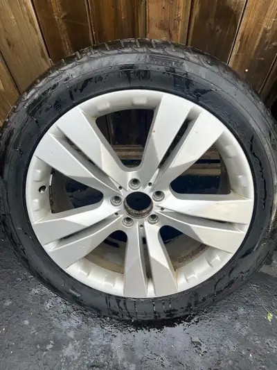 Mercedes 20 inch rim and 2 Pirelli Scorpion Zero M+S Tires. Tires are in good shape and can probably...