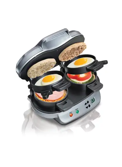 Hamilton Beach Grille-Sandwich Double pour le déjouer, neuf, View more