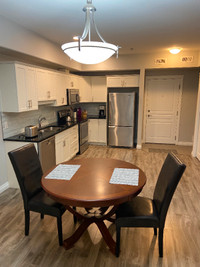 Furnished One Bedroom condo with underground parking,Willowgrove