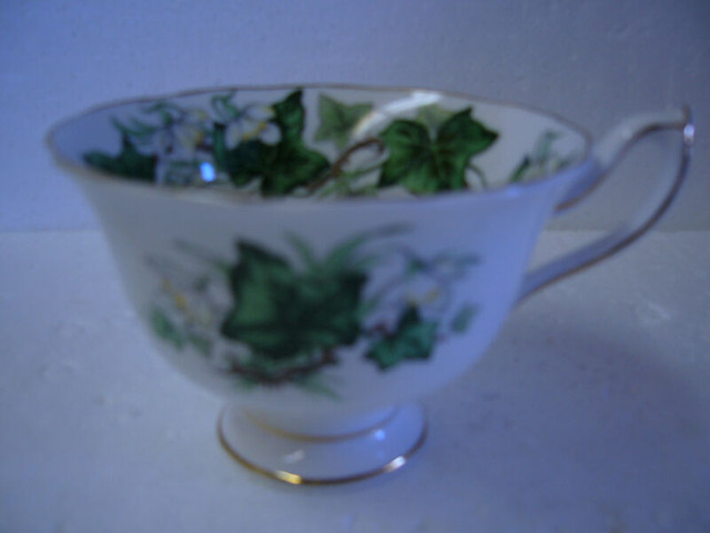 VINTAGE IVY LEA FOOTED CUP ‘N SAUCER BY ROYAL ALBERT in Kitchen & Dining Wares in Dartmouth - Image 3