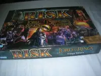 RISK "Lord of the Rings:" Trilogy Edition Board Game Complete